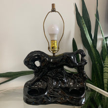 Load image into Gallery viewer, Vintage 1950's Black Stallion TV Lamp Planter