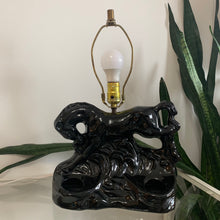 Load image into Gallery viewer, Vintage 1950's Black Stallion TV Lamp Planter
