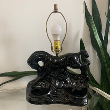 Load image into Gallery viewer, Vintage 1950's Black Stallion TV Lamp Planter
