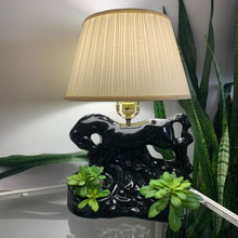 Load image into Gallery viewer, Vintage 1950's Black Stallion TV Lamp Planter
