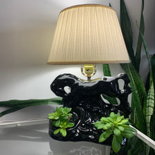 Load image into Gallery viewer, Vintage 1950's Black Stallion TV Lamp Planter
