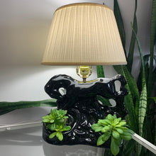 Load image into Gallery viewer, Vintage 1950's Black Stallion TV Lamp Planter
