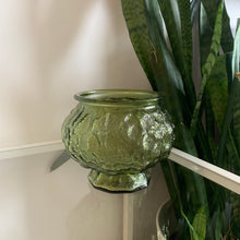 Load image into Gallery viewer, Vintage Short E.O. Brody Olive Green Vase
