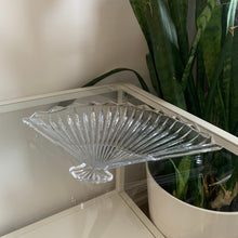 Load image into Gallery viewer, Vintage Glass Fan-Shaped Catch-All Dish

